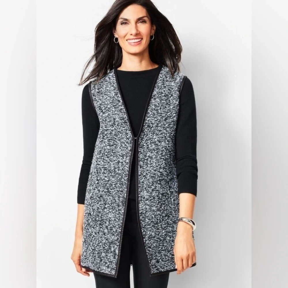 Talbots faux fur